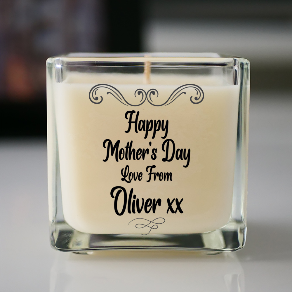 Personalised Mother's Day Candle Gift Ellie Charles